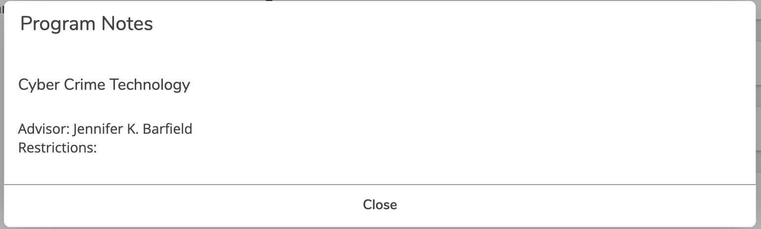 Program Notes Pop-up