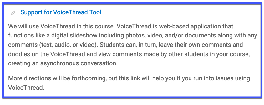 image of support link outlined in blue