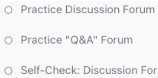 Image of a few sample activities