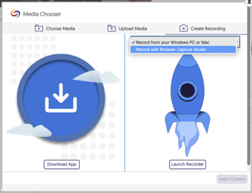 Launch Recorder