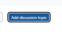 Add discussion topic button