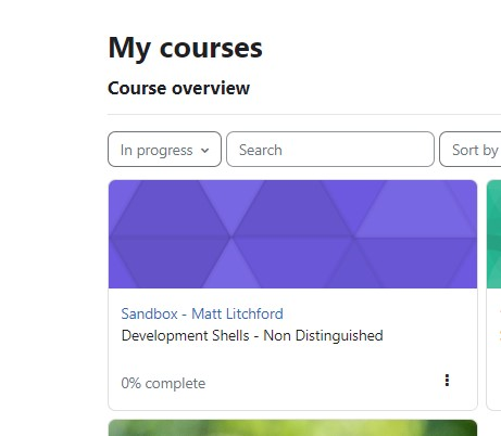 Image of My Courses