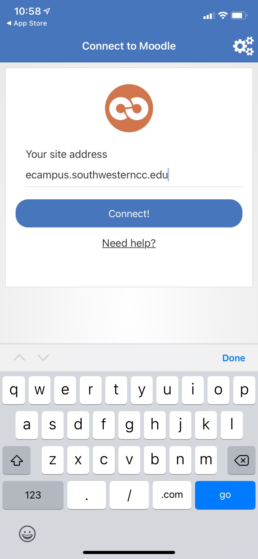 OpenLMS App Home Screen