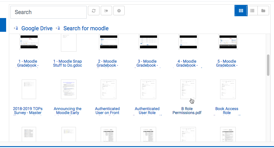 Selecta file by clicking on it.