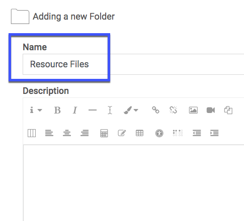 Image highlighting the Name field in blue