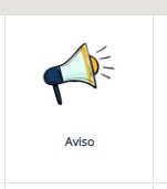 Aviso icon, a cartoon loudspeaker.