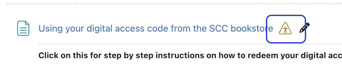 yellow accessibility icon outlined in blue
