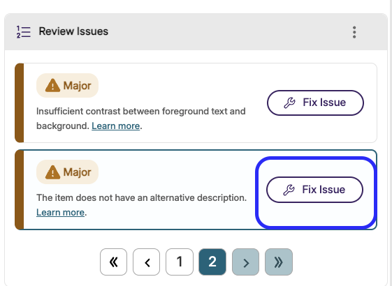 Fix issue button outlined in blue